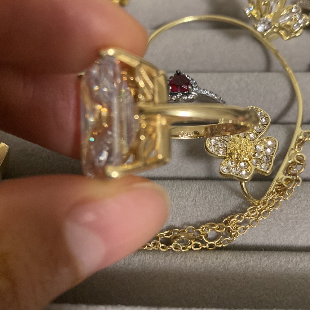 14k solid gold Beautiful ring - Picture 13 of 16